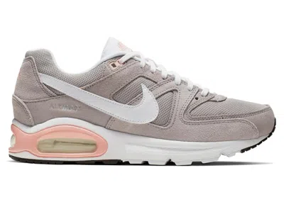 Pre-owned Nike Air Max Command (women's) Sneakers In Atmosphere Grey/coral Stardust/white