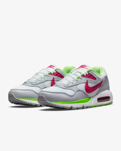 Nike Air Max Correlate 511417-163 Women White Fireberry Running Shoe Rhs4447 In Multi