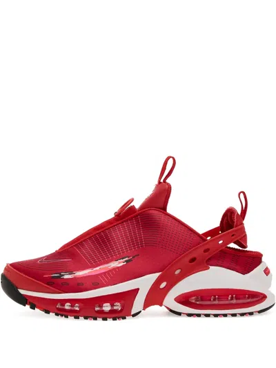 Nike Air Max Craze Zip-fastening Sneakers In Red