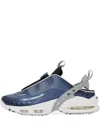 Nike Air Max Craze Zip-fastening Snekares In Blue