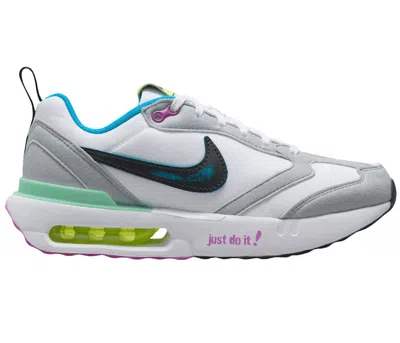 Pre-owned Nike Air Max Dawn Just Do It! Sneakers In White/laser Blue/wolf Grey