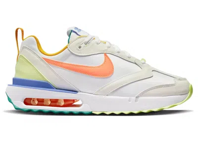 Pre-owned Nike Air Max Dawn Peach Cream (women's) Sneakers In White/light Liquid Lime/light Thistle