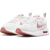Nike Air Max Dawn Se Sneaker In White/light Madder Root