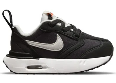 Pre-owned Nike Air Max Dawn Sneakers In Black/metallic Silver/total Orange In Multi