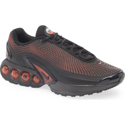 Nike Air Max Dn Essential Sneaker In Black/black/bright Crimson