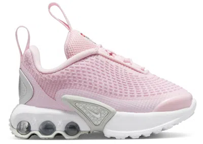 Pre-owned Nike Air Max Dn Metallic Silver Sneakers In Pink Foam/pale Pink/white