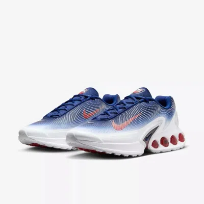 Nike Air Max Dn Olympic Fv2250-100 Sneakers Men's 6 White Lifestyle Shoes Dwa108 In Blue