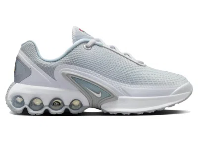 Pre-owned Nike Air Max Dn Silver Glitter Sneakers In Pure Platinum/glacier Blue/white