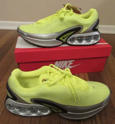 Pre-owned Nike Air Max Dn Size 11.5 Volt Black Volt Glow Sequoia Dv3337 700 Brand In Yellow