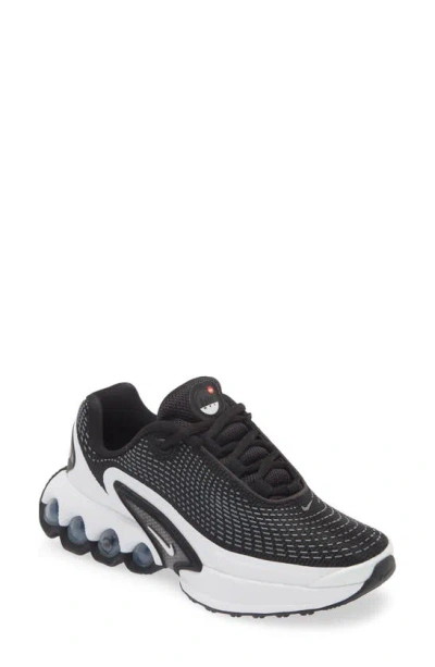 Nike Kids' Air Max Dn Sneaker In Black/ White/ Grey/ Anthracite