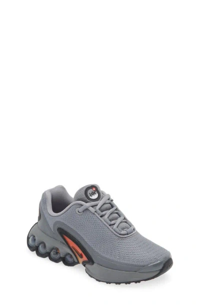 Nike Kids' Air Max Dn Sneaker In Grey/ Black/ Grey/ Wolf Grey