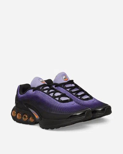 NIKE AIR MAX DN SNEAKERS MEDIUM VIOLET / TOTAL ORANGE