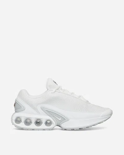 Nike Air Max Dn Sneakers In White And Silver