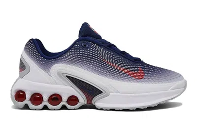 Pre-owned Nike Air Max Dn Usa Sneakers In White/sport Red/blue Void