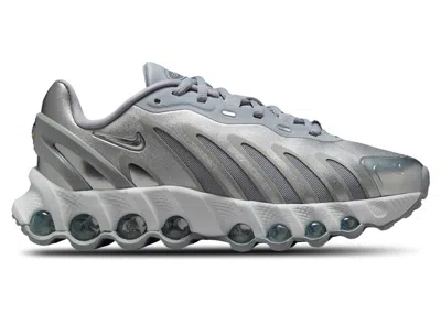 Pre-owned Nike Air Max Dn8 Metallic Silver Sneakers In Wolf Grey/off/white
