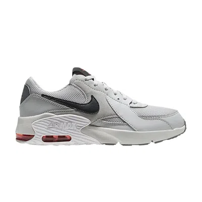 Pre-owned Nike Air Max Excee Gs 'grey Fog Track Red' | Kid's Size 6.5
