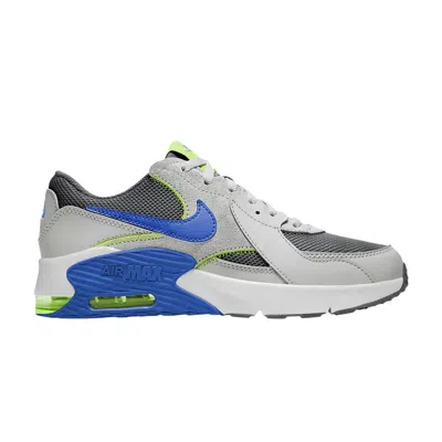 Pre-owned Nike Air Max Excee Gs 'iron Grey Game Royal' | Kid's Size 5.5 In Gray