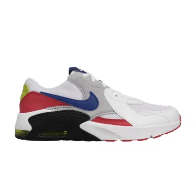 Pre-owned Nike Air Max Excee Gs 'white Blue Red' | Kid's Size 3.5