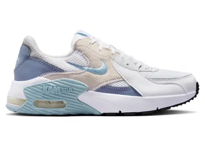 Pre-owned Nike Air Max Excee Light Armory Blue (women's) Sneakers In White/ashen Slate/black