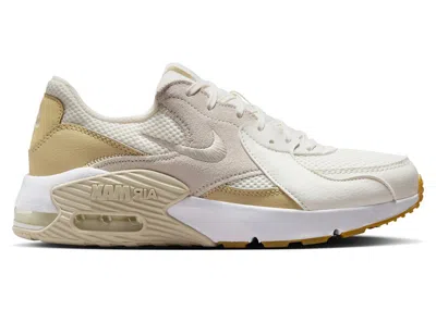 Pre-owned Nike Air Max Excee Light Orewood Brown (women's) Sneakers In Sail/team Gold/gum Light Brown