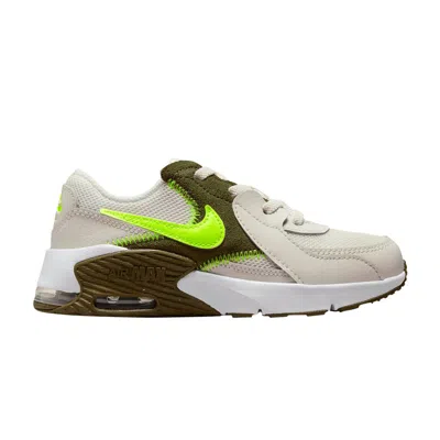 Pre-owned Nike Air Max Excee Ps 'phantom Rough Green' | White | Kid's Size 7