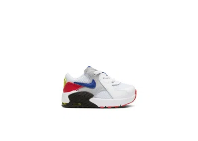 Pre-owned Nike Air Max Excee Sneakers In White/bright Cactus/track Red