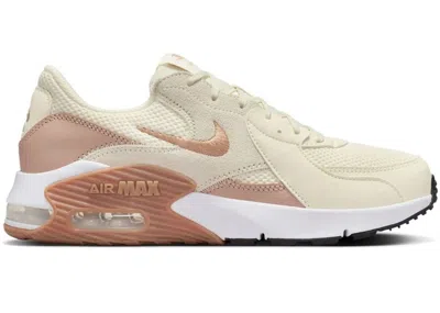 Pre-owned Nike Air Max Excee Team Gold (women's) Sneakers In Coconut Milk/hemp/bronzine In Multi