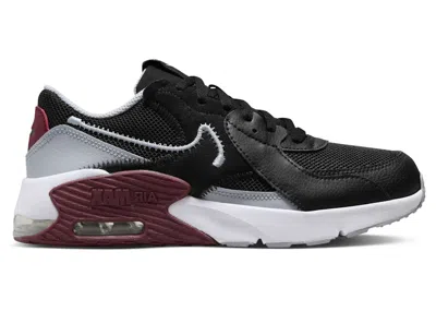 Pre-owned Nike Air Max Excee Wolf Grey Sneakers In Black/team Red/white In Multi