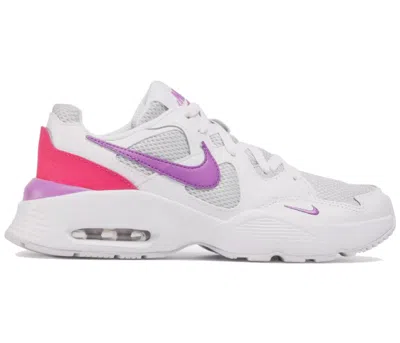 Pre-owned Nike Air Max Fusion Sneakers In White/purple In Multi