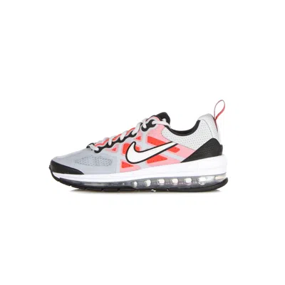 NIKE AIR MAX GENOME PURE MEN'S LOW SHOE PLATINUM/WHITE/BRIGHT CRIMSON/BLACK