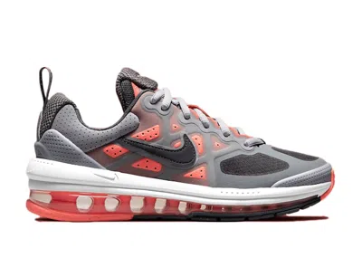 Pre-owned Nike Air Max Genome Sneakers In Light Smoke Grey/iron Grey/bright Mango