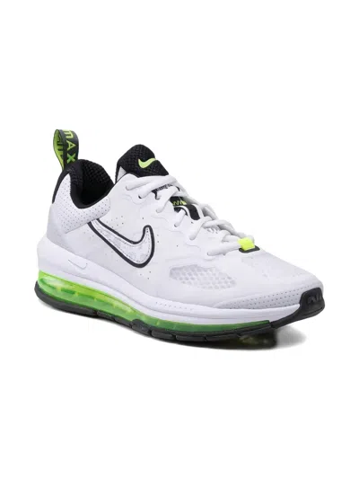 Nike Kids' Air Max Genome "white Volt" Sneakers