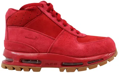 Pre-owned Nike Air Max Goadome Sneakers In Gym Red/gum Medium Brown