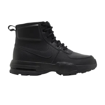 Pre-owned Nike Air Max Goaterra 2.0 Gs 'triple Black' | Kid's Size 3.5