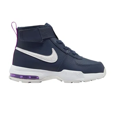 Pre-owned Nike Air Max Goaterra 2.0 Ps 'midnight Navy Vivid Purple' | Blue | Kid's Size 3