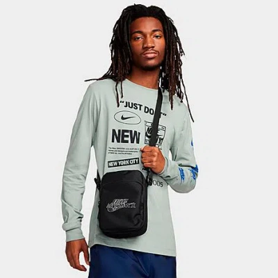 Nike Air Max Heritage Crossbody Bag In Black