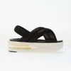 Nike Air Max Isla Crossover Sandals In Black