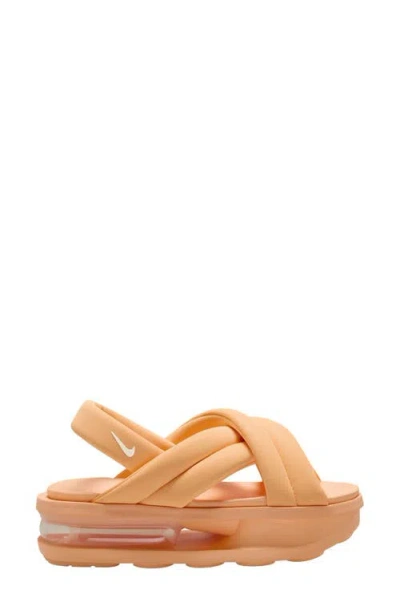 Nike Air Max Isla Platform Sandal In Peach Cream/ Pale Ivory/ Peach