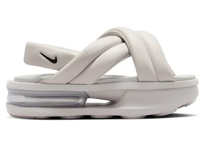 Pre-owned Nike Air Max Isla Sandal (women's) Sneakers In Light Iron Ore/pure Platinum/black