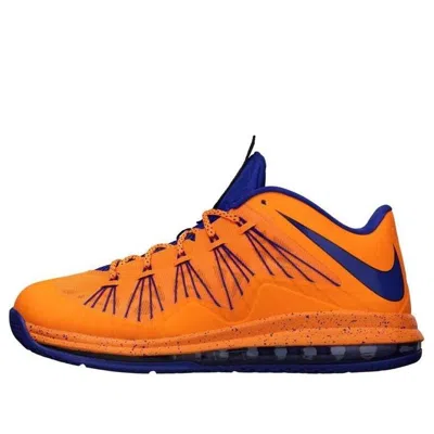 Nike Air Max Lebron 10 Low 'knicks' In Orange