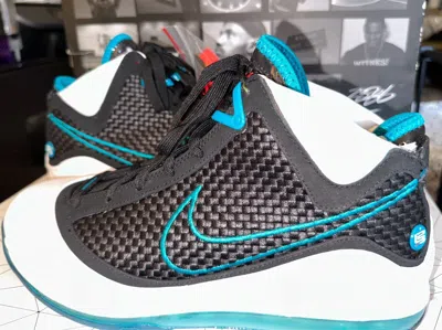 Pre-owned Nike Air Max Lebron Vii Retro Qs Red Carpet 2019 - Size 12 In White