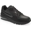 Nike Men's Air Max Ltd 3 Running Sneakers From Finish Line In Black/black/black