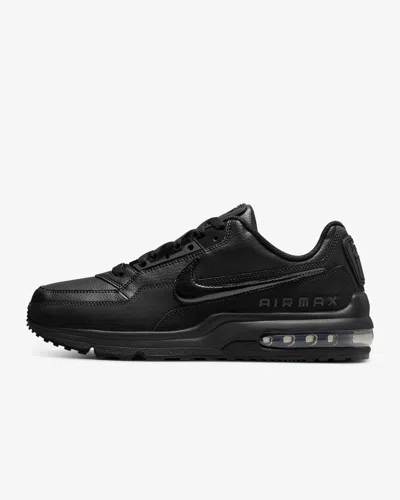 Nike Air Max Ltd 3687977-020 Sneakers Men's Black Leather Lifestyle Casual Shoes