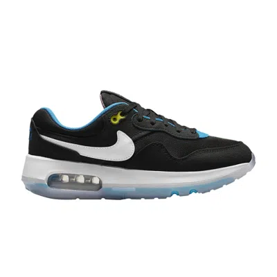Pre-owned Nike Air Max Motif Gs 'black Blue Lightning' | Kid's Size 3.5