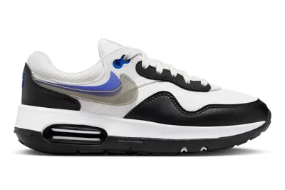 Pre-owned Nike Air Max Motif Next Nature White Black Tpu Swoosh (gs) In Summit White/hyper Royal/white