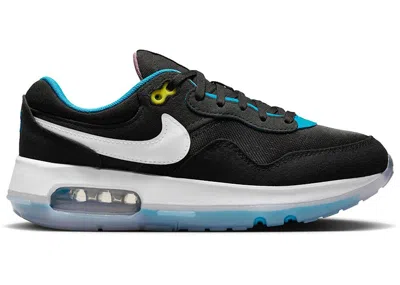 Pre-owned Nike Air Max Motif Sneakers In Black/blue Lightning/game Royal