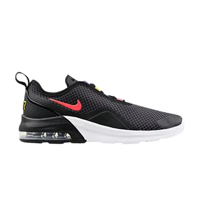 Pre-owned Nike Air Max Motion 2 Gs 'black Flash Crimson' | Kid's Size 7