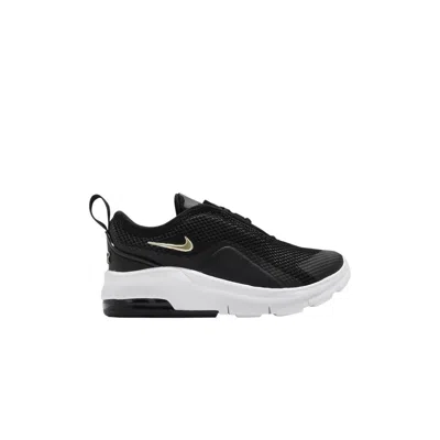 Pre-owned Nike Air Max Motion 2 Td 'black Metallic Gold' | Infant Size 7