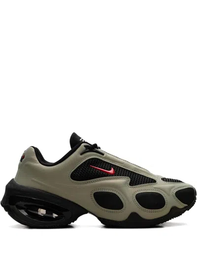 Nike Air Max Muse "black/university Red-oil Green-metallic Silver" Sneakers In Multi