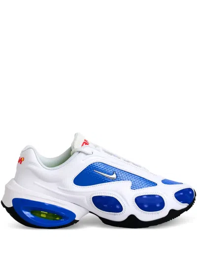 Nike Air Max Muse Panelled Lace-up Sneakers In White